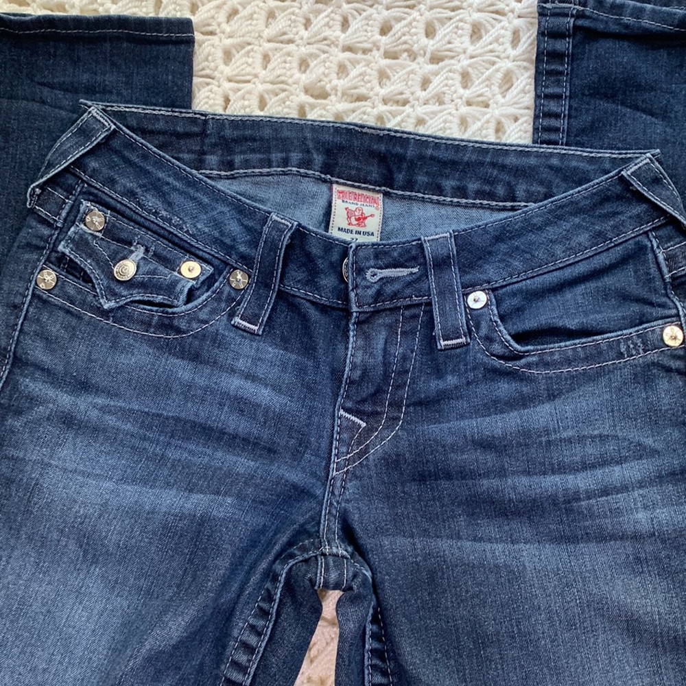 True Religion Low Rise Straight Jeans - Picture 9 of 12